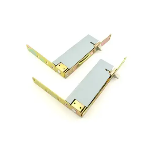 Pair of Long UL Automatic Flush Bolt for Wood Doors Dark Bronze Powder Coat Finish Pair of Long UL Automatic Flush Bolt for Wood Doors Dark Bronze Powder Coat Finish
