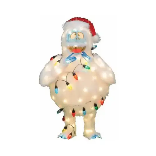 Bumble 3D Christmas Decoration, 80 C9 Lights, 32 In.
