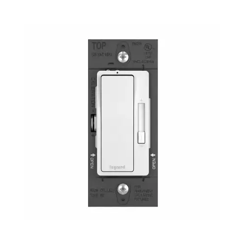 radiant Series Dimmer with Microban, 120 V, 450 W, CFL, LED Lamp, 3-Way, White radiant Series Dimmer with Microban, 120 V, 450 W, CFL, LED Lamp, 3-Way, White