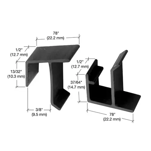 Sliding Window Screen Clips For H&D - Pack Black Sliding Window Screen Clips For H&D - Pack Black