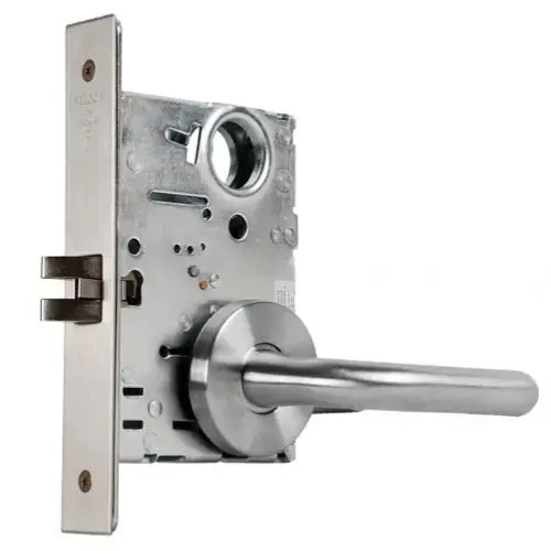 MA Series Passage Mortise Lock, Satin Stainless Steel MA Series Passage Mortise Lock, Satin Stainless Steel