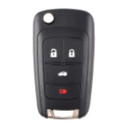 GM Flip Key 4 Button L, U, P, T