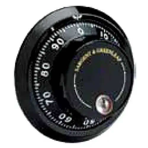 Black and White Key Locking Dial Only Black and White Key Locking Dial Only