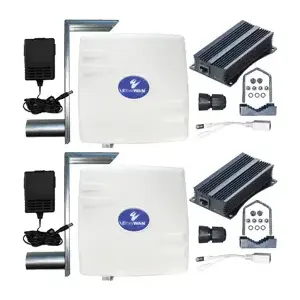 EtherWAN Systems EASYLINK-PRO-US Wireless Bridge Kit - Two 867 Mbps Paired Wireless Bridge Units, 2 x 24VDC, 1.5A Power Supplies, 2 x Passive PoE Injectors, 2 x Active to Passive PoE Converters, and 2 x Mounting Kits.