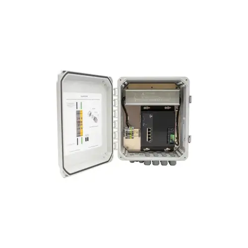 4-Port 10/100/1000BASE-T PoE + 1-Port 10/100/1000BASE-T RJ45 w/ Pole Mount Kit