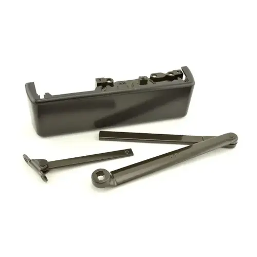 Right Hand Size 1 Surface Mounted Pull Side Smoothee Heavy Duty Door Closer with Thru Bolts Dark Bronze Finish Right Hand Size 1 Surface Mounted Pull Side Smoothee Heavy Duty Door Closer with Thru Bolts Dark Bronze Finish