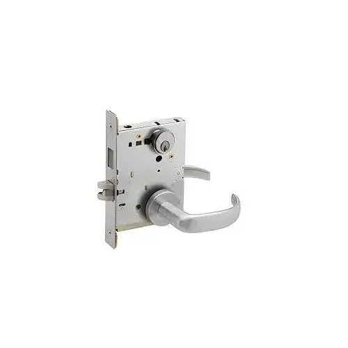 KIT - 17A Corridor Mortise Lock with Deadbolt, Outside Indicator (Occupied/Vacant) & Inside Indicator (Locked/Unlocked) with Inside ADA Thumbturn (L583-363), C Keyway, 626/US26D Satin Chrome KIT - 17A Corridor Mortise Lock with Deadbolt, Outside Indicator (Occupied/Vacant) & Inside Indicator (Locked/Unlocked) with Inside ADA Thumbturn (L583-363), C Keyway, 626/US26D Satin Chrome