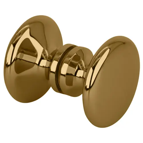 Gold Plated Traditional Style Back-to-Back Shower Door Knobs Gold Plated Traditional Style Back-to-Back Shower Door Knobs
