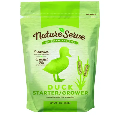 Duck Starter Grower Feed with Essential Oils, 10 Lbs.