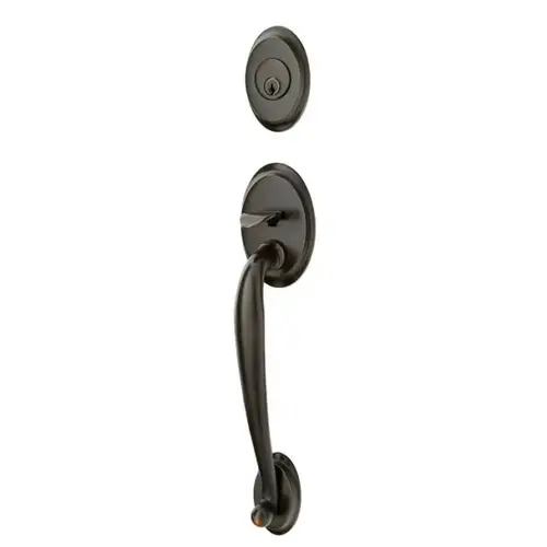 Cortina Right Hand Dummy Saratoga Tubular Handleset, Oil Rubbed Bronze Finish Cortina Right Hand Dummy Saratoga Tubular Handleset, Oil Rubbed Bronze Finish