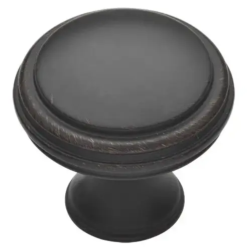 1-1/3" Round Severin Knob Venetian Bronze Finish 1-1/3" Round Severin Knob Venetian Bronze Finish