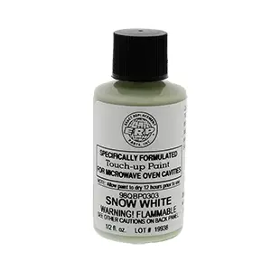 Exact Replacement Parts 98QBP0303 Microwave Touchup Paint (Snow