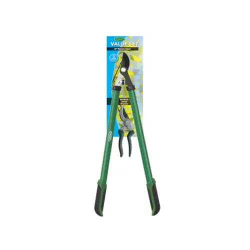 Lopper & Pruner Set, Soft Grip Handles Lopper & Pruner Set, Soft Grip Handles