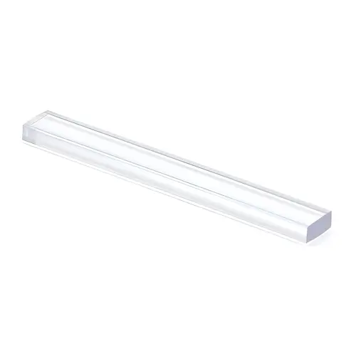 Clear 1/8" x 1/4" x 2" Plastic Setting Blocks - pack of 100