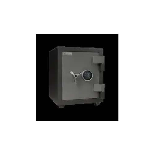 Burglary and Fire Safe, BFS Series UL and ETL Certified, Black Body with Charcoal Grey Gloss Door