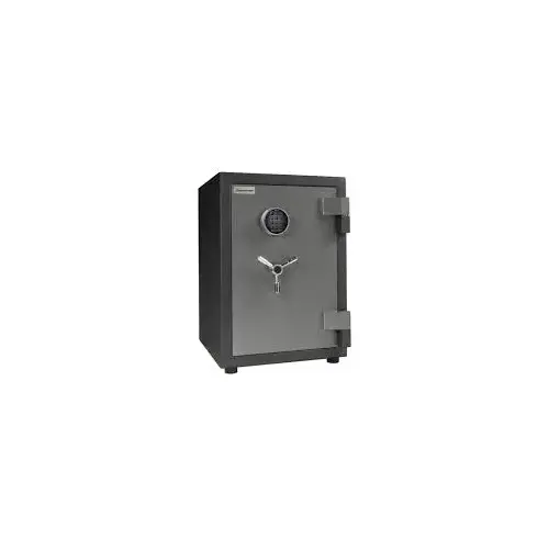 Burglary and Fire Safe, BFS Series UL and ETL Certified, Black Body with Charcoal Grey Gloss Door
