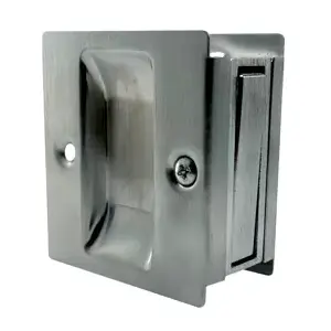 Trimco 1064626 Pocket Door Passage, 626/US26D Satin Chrome