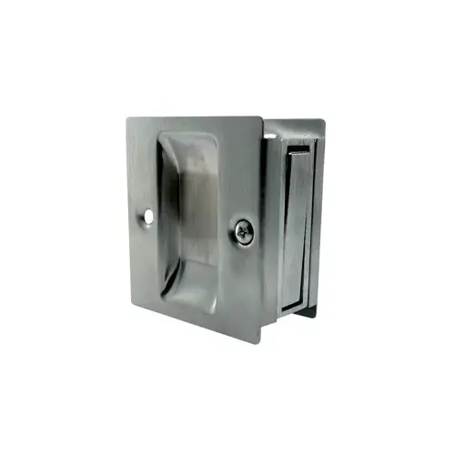Pocket Door Passage, 626/US26D Satin Chrome