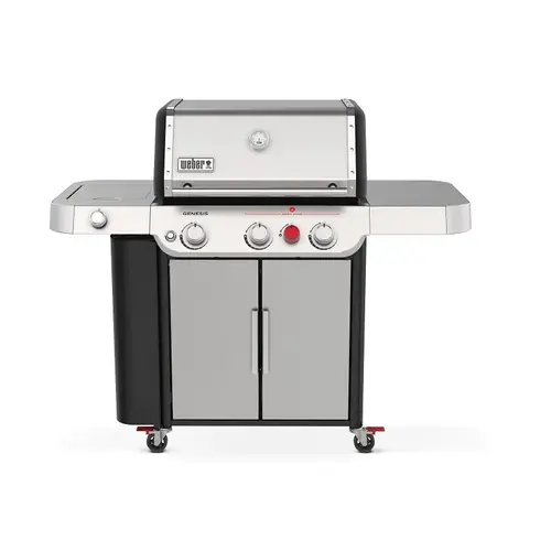 Genesis S-335 3-Burner Liquid Propane Gas Grill, Stainless Steel Genesis S-335 3-Burner Liquid Propane Gas Grill, Stainless Steel