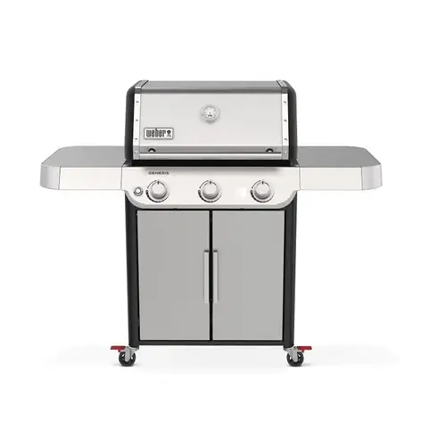 Genesis S-315 3-Burner Liquid Propane Gas Grill, Stainless Steel Genesis S-315 3-Burner Liquid Propane Gas Grill, Stainless Steel