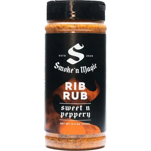 Rub Seasoning, Peppery, 12.5 oz Rub Seasoning, Peppery, 12.5 oz