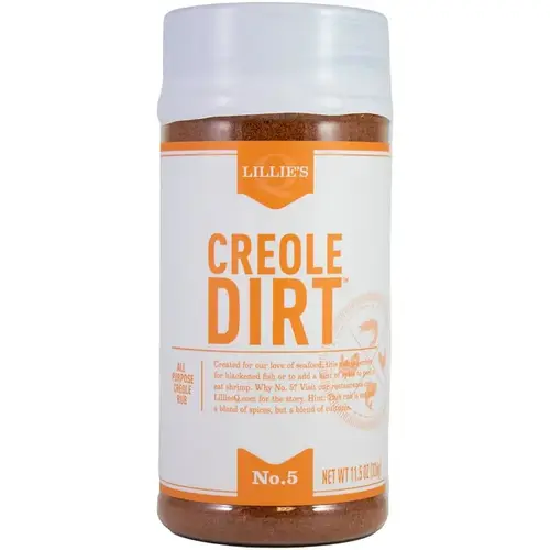 Creole Dirt Rub, Cane Sugar, Chili Pepper, 11.5 oz Jar Creole Dirt Rub, Cane Sugar, Chili Pepper, 11.5 oz Jar