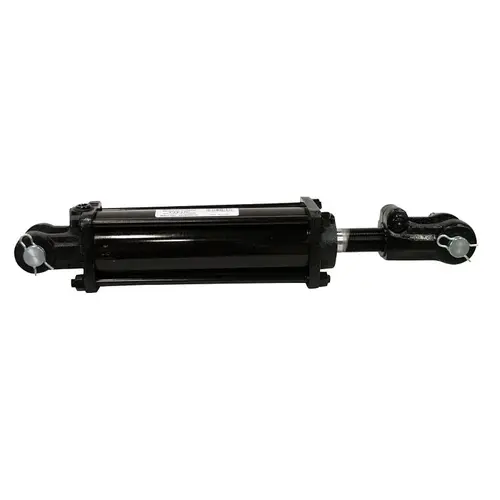 Hydraulic Cylinder, 3 in Bore, 1-1/4 in Dia Rod Black