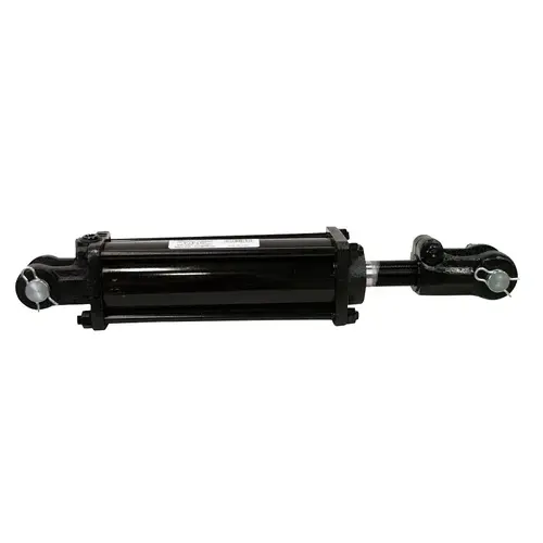 Hydraulic Tie Rod Cylinder, NON-ASAE, 4 x 24-In Black Hydraulic Tie Rod Cylinder, NON-ASAE, 4 x 24-In Black