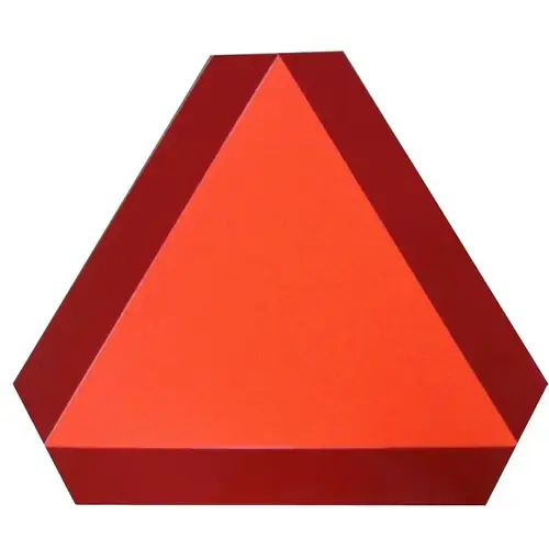 "Slow Moving" Vehicle Sign, Decal "Slow Moving" Vehicle Sign, Decal