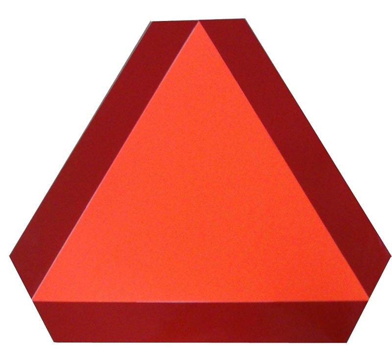SMV INDUSTRIES 2FP-CH Slow Moving Vehicle Emblem - Decal