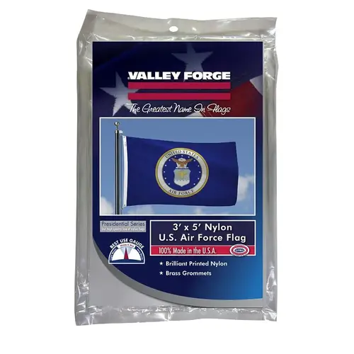 Flag Air Force Military 3 ft. W X 5 ft. L Multicolored - pack of 3