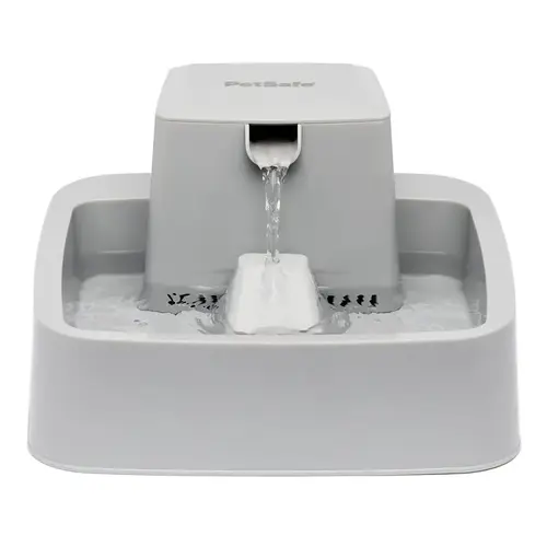Drinkwell Pet Fountain, 1 gal Volume, Plastic, Gray Drinkwell Pet Fountain, 1 gal Volume, Plastic, Gray