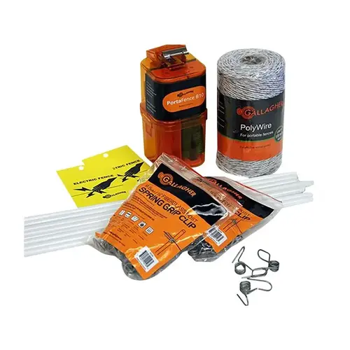 Electric Fence Protection Kit, Battery-Operated Electric Fence Protection Kit, Battery-Operated