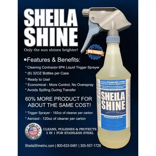 Fine Metal Cleaner and Polish No Scent 1 qt Liquid Fine Metal Cleaner and Polish No Scent 1 qt Liquid