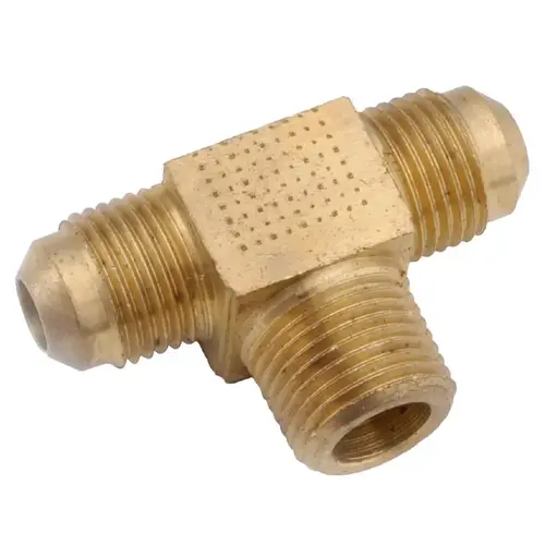 Branch Flare Tee 5/8" Flare in. X 5/8" D Flare Brass