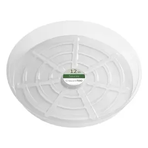 Crescent BV120S00C-XCP50 Plant Saucer 2" H X 12" D Plastic Clear Clear - pack of 50