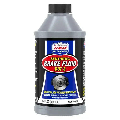 Brake Fluid DOT 3 12 oz - pack of 12 Brake Fluid DOT 3 12 oz - pack of 12