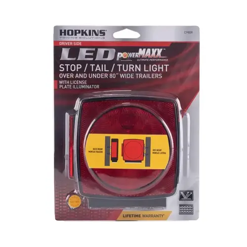 LED Light Red Square Trailer Red LED Light Red Square Trailer Red