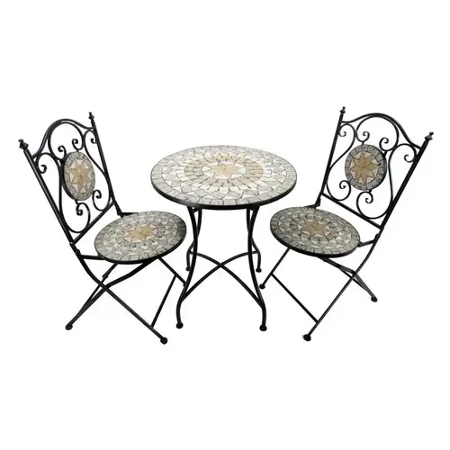 Bistro Set 3 pc Steel Bistro Set 3 pc Steel