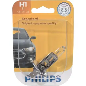 Philips H1B1 Automotive Bulb Standard Halogen High Beam H1B1