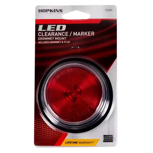 LED Light Kit Red Round Clearance/Side Marker Red - pack of 2 LED Light Kit Red Round Clearance/Side Marker Red - pack of 2