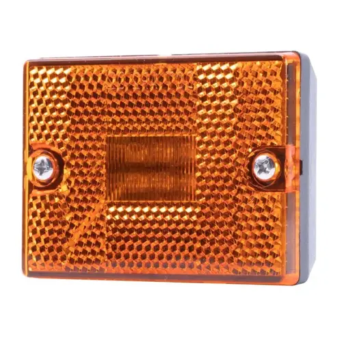 Light Amber Rectangular Clearance/Side Marker Amber - pack of 3 Light Amber Rectangular Clearance/Side Marker Amber - pack of 3