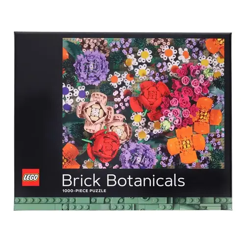 Brick Botanicals Puzzle Cardboard Mutlicolored 1000 pc Mutlicolored Brick Botanicals Puzzle Cardboard Mutlicolored 1000 pc Mutlicolored
