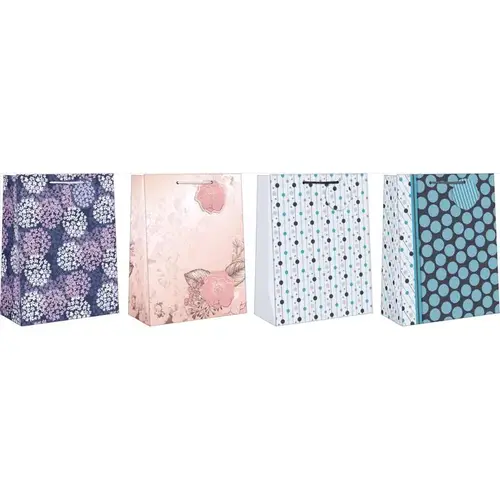 Gift Bag Assorted General Designs Assorted - pack of 12
