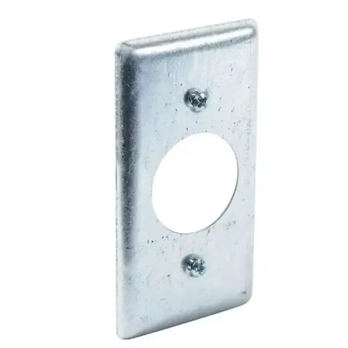 Single Receptacle 4 In. x 2-1/8 In. Handy Box Cover