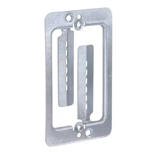 Mounting Device New and Old Work Rectangle Steel 1 gang Mounting Device New and Old Work Rectangle Steel 1 gang