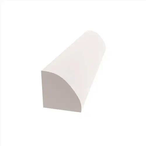 Quarter Round Molding 3/4" H X 3/4" W X 8 ft. L Paintable White PVC Paintable Quarter Round Molding 3/4" H X 3/4" W X 8 ft. L Paintable White PVC Paintable