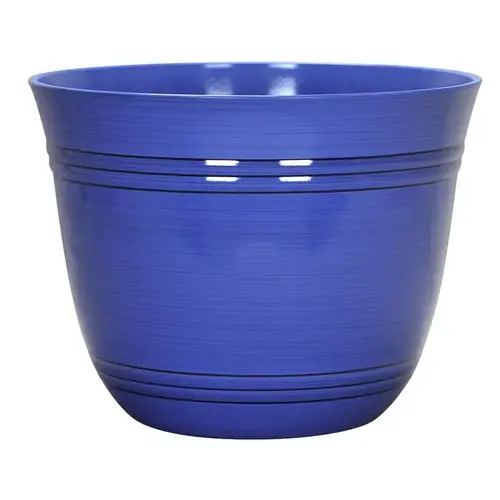 Planter 11" H X 14.5" D Polyresin Galileo Cobalt Cobalt Planter 11" H X 14.5" D Polyresin Galileo Cobalt Cobalt