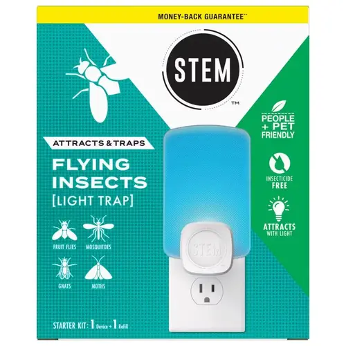 Reusable Indoor Flying Insects Light Trap Starter Kit Reusable Indoor Flying Insects Light Trap Starter Kit