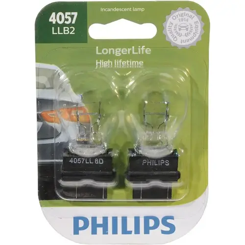 Miniature Automotive Bulb LongerLife Incandescent Back-Up/Cornering/Stop/Turn 4057LLB2